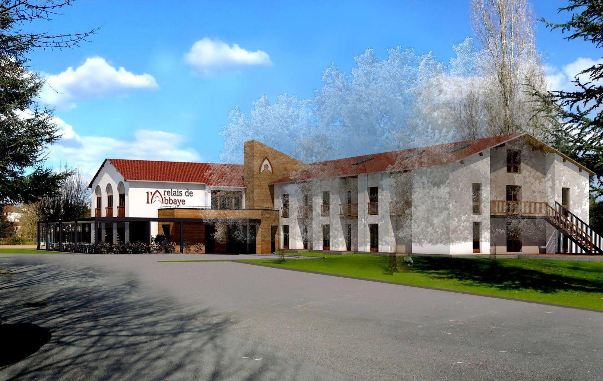 Relais De L'abbaye Hotel Charlieu Bagian luar foto